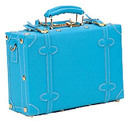 Rockland Blue Handmade 2-piece Carry-On Luggage Set