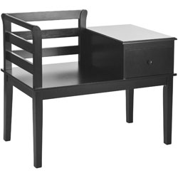 Landa Black Bench