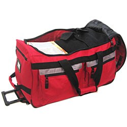 Olympia 29-inch 8-pocket Rolling Upright Duffel Bag