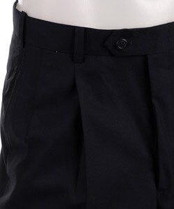 Pierre Cardin Men's Expander Navy Solid Wool Pants