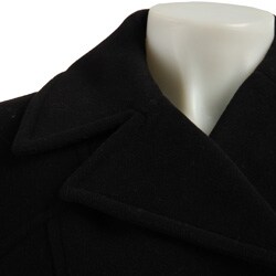 DKNY Women's Wool Cashmere Admiral Coat