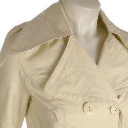 Last Kiss Women's Belted Trench Coat