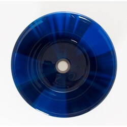 DeNovo Blue Prism Tapered Glass Vessel Sink Set