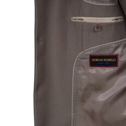 Giorgio Fiorelli Men's 3-piece Taupe Suit