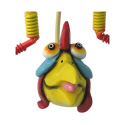 Large 36-inch Goofy Chicken Garden Piece