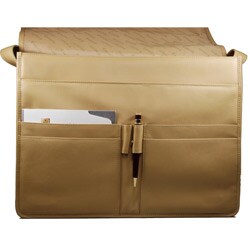Castello Romano Large Nappa Leather Messenger Bag