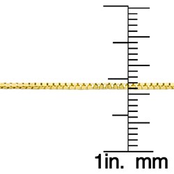10k Yellow Gold 20-inch Box Chain