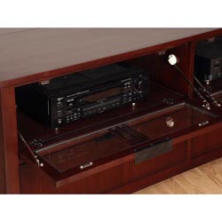 Cherry Mission-style Plasma TV Console