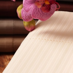 Woven Stripe 400 Thread Count Sheet Set