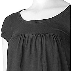 Energie Unfinished Edge Baby Doll Top