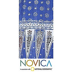 Silk 'Awakening' Batik Scarf (Indonesia)