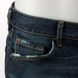 Super Rifle Men's Bootcut Stone Wash Jeans