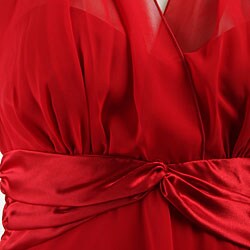 Connected Apparel Women's Formal Halter Dress