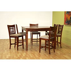 Morgan 7-piece Antique Pub Table Set