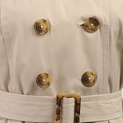London Fog Women's Double-breasted Trench Coat