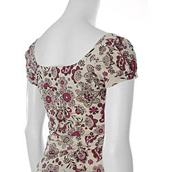 Energie Junior Scoop Neck Cap Sleeve Top