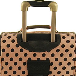 Olympia Spearmint 4-piece Polka Dot Luggage Set
