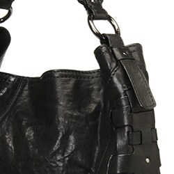 Andrew Marc Lianna Large Lambskin Hobo Bag