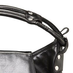 Latico Leather Front-flap Hobo Handbag