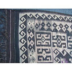 Afghan Mimana Kilim Rug (7'7 x 14'2)