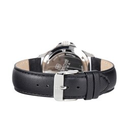 Swiss Military Jungfrau Men's Leather Strap Watch
