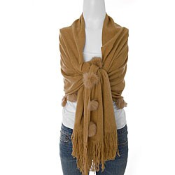 Adi Designs Shawl with Acrylic Trim