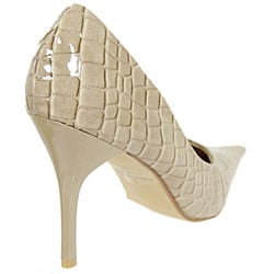 Liliana by Adi Women's Croc Print Stilettos