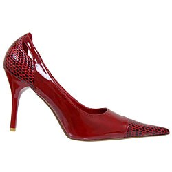 Adi Liliana Snake Print Pointed-toe Pumps