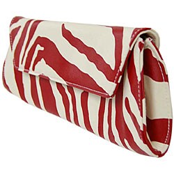 Je Veux Zebra Print Fashion Clutch