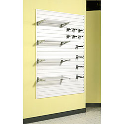 Flow Wall 24-square-foot White Deluxe Shelf Starter Set