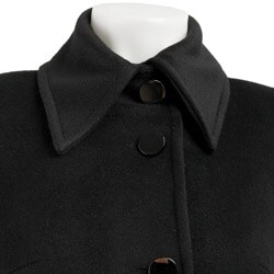 Identify Women's Military-style Long Wrap Coat