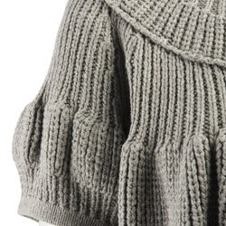 FINAL SALE 525 America Women's Hand-knit Cropped Cardigan