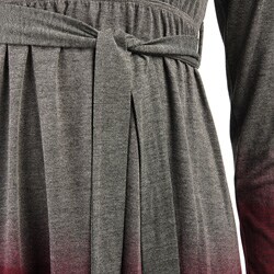 Pathway Women's Dip-dyed Knit V-neck Dress