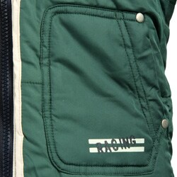 Bon Bebe Toddler Boy's Navy/ Green Racing Jacket