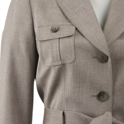 Tahari ASL Women's Belted Safari Pant Suit