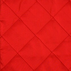 Red Diamond Patterned Cushion Cover