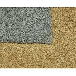 Hand-tufted Doha-36 Hand-spun Wool Rug (5' x 8')