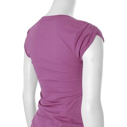 Self Esteem Junior's Cap-sleeve Tunic Top