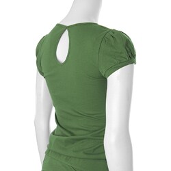 Self Esteem Junior's Scoop Neck Keyhole Back Top