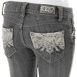 Hot and the Gang Embellished Pocket Jeans  