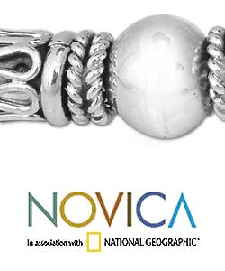 Sterling Silver 'Trinity' Necklace (Thailand)