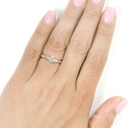 14k Gold 3/4ct TDW Diamond Engagement Ring (H-I, I1-I2)