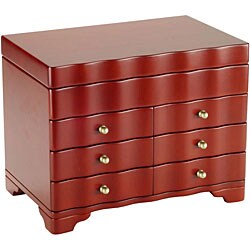 Large Cherry Multi-drawer Jewelry Box