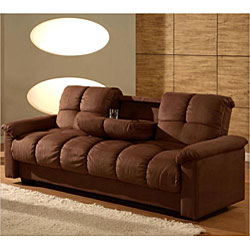 Multifunctional Microsuede Sofa Bed and Chair Set