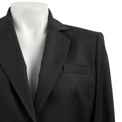 Anne Klein Women's 2-piece Double-weave Pant Suit