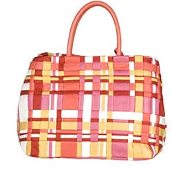 Prada Tessuto Woven Nylon Tote - 11580462 - Overstock.com Shopping ...