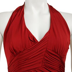 Laundry by Design Women's Shirred Halter Dress