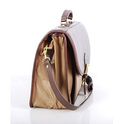 Aston Leather Ultralight Double-compartment Briefcase
