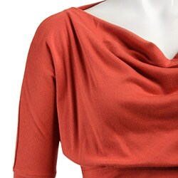 LinQ Women's 1/2-sleeve Empire Waist Dress