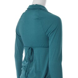Belle du Jour Junior Cowl-neck Banded Bottom Tunic
